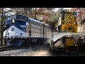 [HD] Reading & Northern - October's Last Fall Foliage Trains