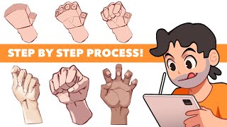 drawing hands is EASIER than you think! Here's how