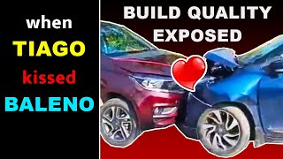 Tiago &  Baleno Build 🤣 Tigor vs Baleno | Build Quality Exposed