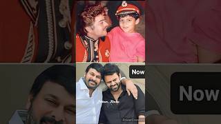 Chiranjeevi 🥰💕and Sai Dharam Tej Then Now #shorts