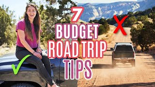 7 Super Simple Ways to Save Money on Road Trips (ROAD TRIP ON A BUDGET)