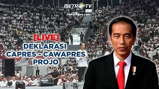 [LIVE] RAKERNAS VI: DEKLARASI CAPRES DAN CAWAPRES PROJO FULL