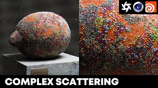 HOUDINI COMPLEX SCATTERING (Intricate Objects Vol.1) | Houdini + Octane