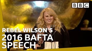 That time when Rebel Wilson first stunned the BAFTAs - BBC