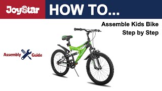 The Assemble Guide of JOYSTAR Contender 20inch Kids Mountain Bike