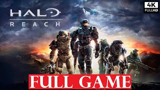 HALO REACH Gameplay Walkthrough FULL GAME [4K 60FPS XBOX SERIES X] - No Commentary