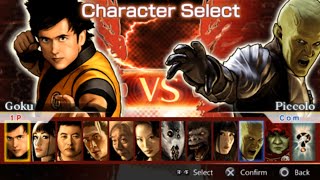 Dragonball Evolution All Characters [PSP]
