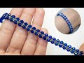 How To Make A Bracelet//Beads Jewelry Making Easy Tutorial/Seed beads