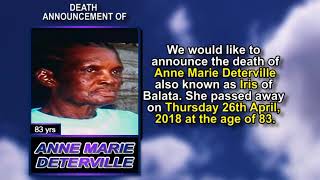 Anne Marie Deterville short