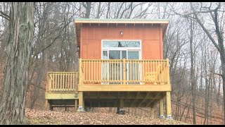 Washington County parks building 5 rentable tiny cabins at Glacier Hill park