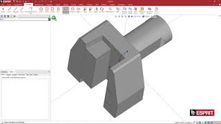 Making a VDI30 Static Lathe Holder in ESPRIT