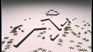 A mock level to test path finding