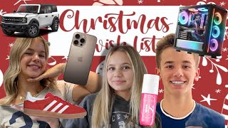 What I Want for Christmas 🎁: Teen's Ultimate Christmas Wish List 🎄 | The LeRoys