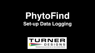 PhytoFind: Set up Data Logging