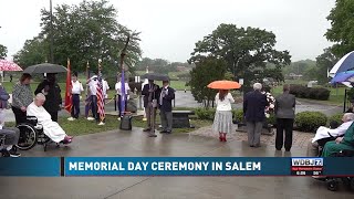 Memorial Day Ceremony in Salem