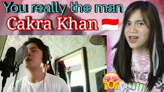 CAKRA KHAN - It’s a Man’s Man’s World ( cover ) I REACTION VIDEO