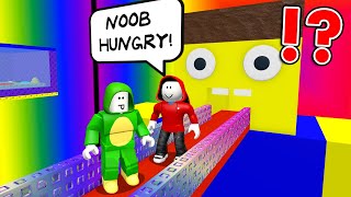 Make Cakes and Feed the Giant Noob - Roblox Obby