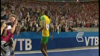 Usain Bolt 200m 19.19 WR ita Rai Due