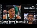 Giannis was ‘extremely dominant’ in Game 3! - Jalen reacts to the 41 point night | Jalen & Jacoby