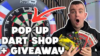 I WENT TO A POP UP DARTS SHOP TO BUY DARTS AND I BOUGHT A SET FOR YOU TO WIN