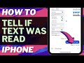 iOS 17: How to Tell if Someone Read a Text on iPhone