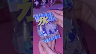 見てるだけで寒くなるお菓子集めてみた❄️ #お菓子 #asmr #food #雰囲気 #japan #グミ #blue #snack