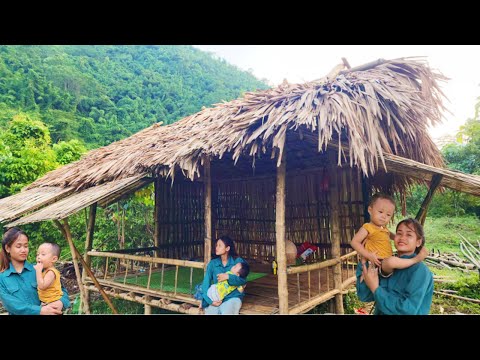 how a single mom finishes her house and prepares for a new life – farm life, nature life – NG Thuy