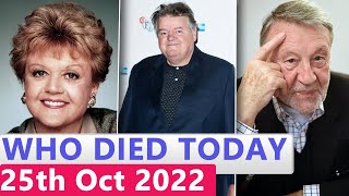 Famous Actors Who died today 25 October 2022