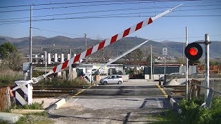 Spoorwegovergang Nola (I) // Railroad crossing // Passaggio a livello