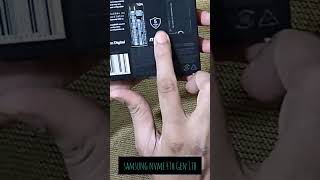 UNBOXING WD BLACK NVME GEN 4 1TB SSD