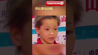 教练善意的谎言成就了婵宝：把比赛当成训练一样去跳