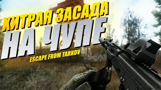 ХИТРАЯ ЗАСАДА НА ЧУПЕ | БЕРЕГ | ESCAPE FROM TARKOV #escapefromtarkov #eft #tarkov