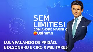 André Marinho imita Bolsonaro 'queimado', Ciro Gomes e Lula falando de prisão | Sem Limites #6