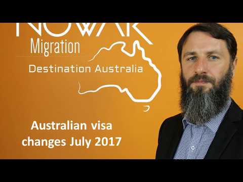 Australian visa changes July 2017 Australian visa changes July 2017