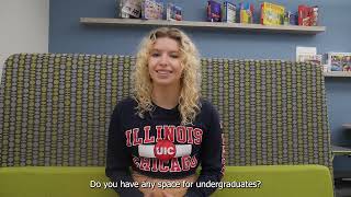 Talk with Honors Student Iza Kopec at the UIC Honors College