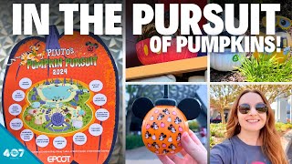 Finding ALL The Pumpkins at Pluto's Pumpkin Pursuit 2024! | Disney Halloween | EPCOT