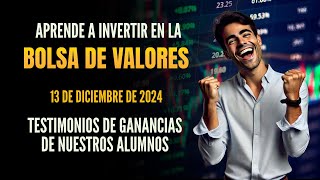 Ganancias en la Bolsa de Valores | 17 de diciembre de 2024 | Alejandro Cardona