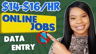 ✅ *DATA ENTRY* NON-PHONE Work-From-Home Job! Very Little Experience Required!