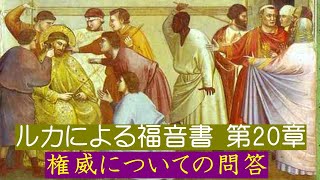 【ルカによる福音書 第20章】「権威についての問答」「「ぶどう園と農夫」のたとえ」・・