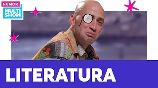 Paulo Gustavo explica a situação da LITERATURA BRASILEIRA 🧐 | 220 Volts | Humor Multishow
