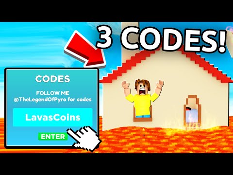 *NEW* WORKING ALL CODES FOR The Floor Is LAVA IN 2023 DECEMBER! ROBLOX The Floor Is LAVA CODES