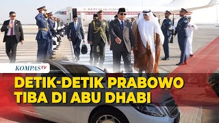 Kunjungan ke Abu Dhabi, Pesawat Prabowo Dikawal Empat Jet Tempur saat Lewati Langit UEA