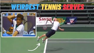 Top 5 WEIRDEST Tennis Serves