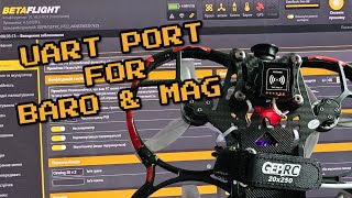 #UART Port Secrets for #Baro and #Mag - How to install #GEP-M10-DQ #GPS module on #Cinelog35 v2