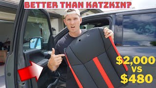 Are These Seat Covers BETTER Than Katzin? Kustom Interior Ford F150 Leather Seat Covers