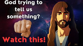 God trying to tell us✝️ something? Watch✅ this!|| god message today#godmessage #jesus #god