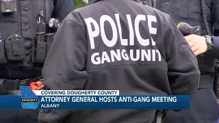 Ga. attorney general, Dougherty Co. law enforcement talk anti-gang measures