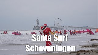 Start Waveski Surfing: joining the Santa Surf event at Scheveningen.