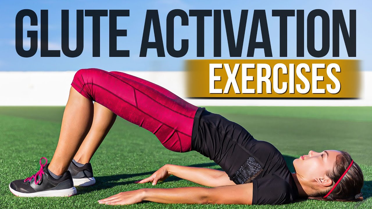 Glute Activation Exercises - YouTube