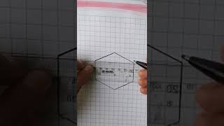3D illusion #shortvideo #viral #easy #drawing